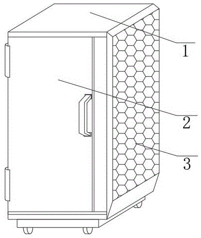 一种通信基站节能型散热机柜的制作方法