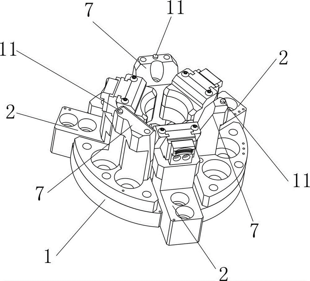 一种具有自动拉紧定位功能的车床三爪夹具机构的制作