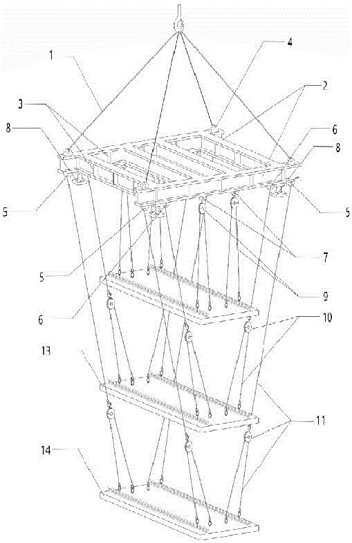 一种装配式建筑叠合板吊装工具的制作方法