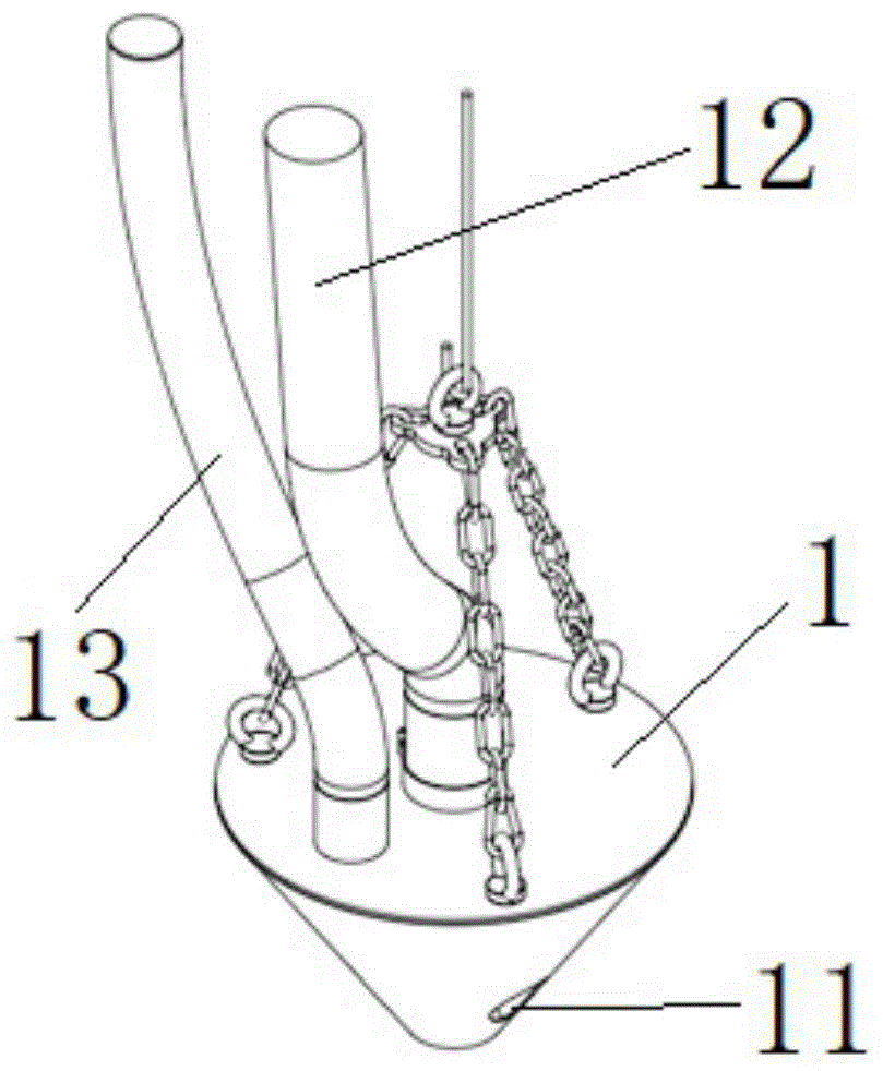 防缠绕吊包吸料架的制作方法