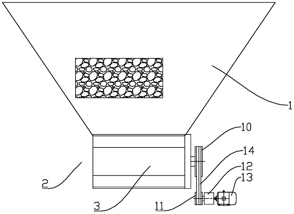 热解含油固废处理系统的定量供料机构的制作方法