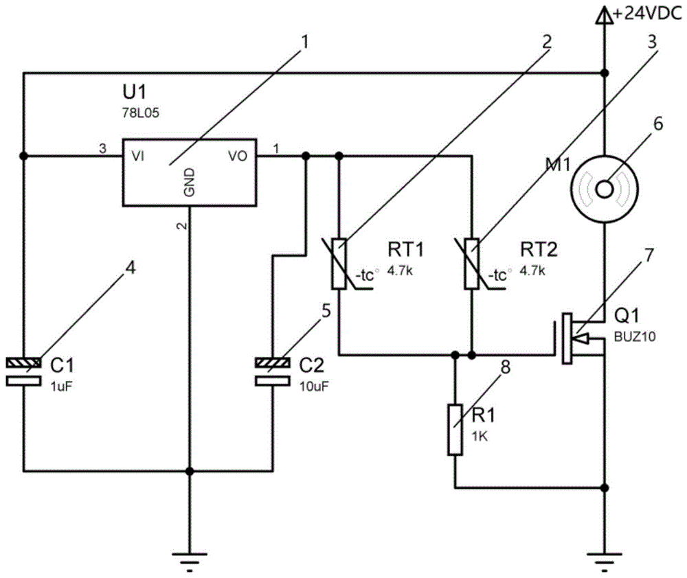 温室温控电路的制作方法