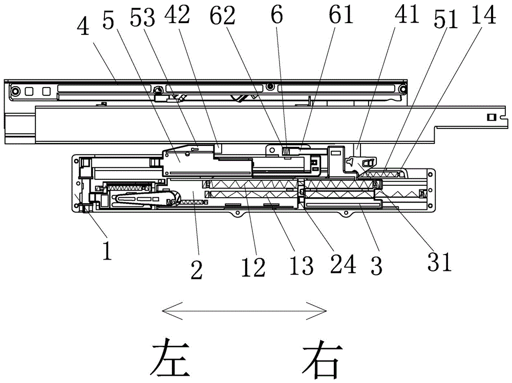 一种导轨同步按压反弹器的制作方法