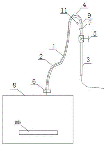 破裂软管的防泄漏装置及方法与流程