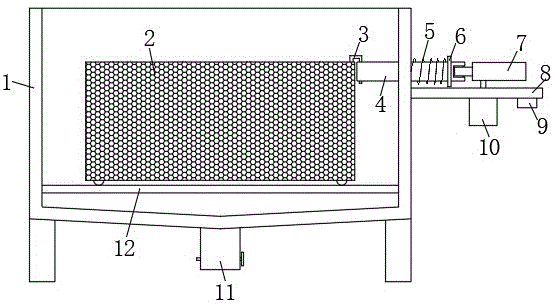 燃料电池碳纸的浸滞和甩干装置的制作方法