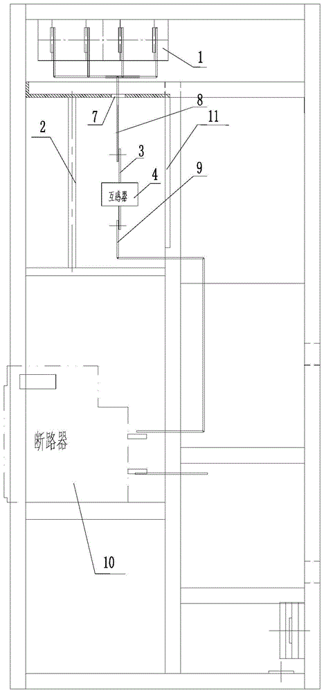 一种低压进线柜计量单元结构的制作方法