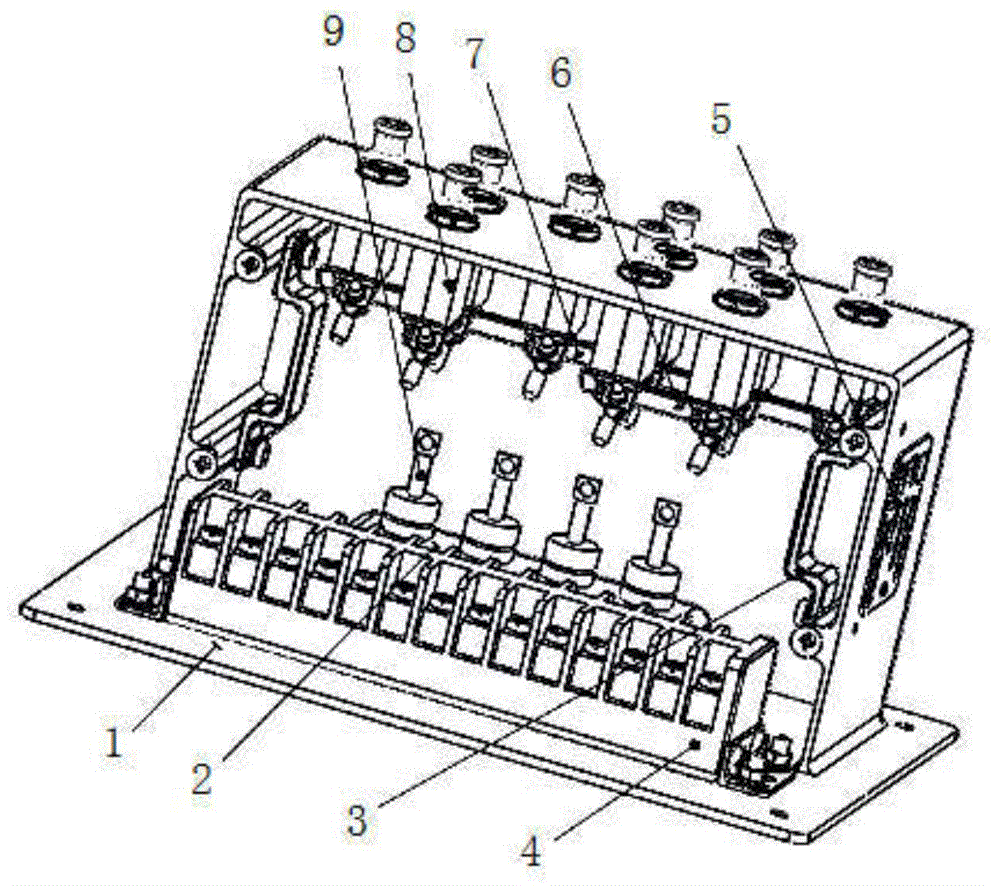 一种用于飞机发动机试验台的配电断路器盒的制作方法
