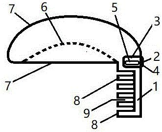 夜视聚光灯笔套的制作方法