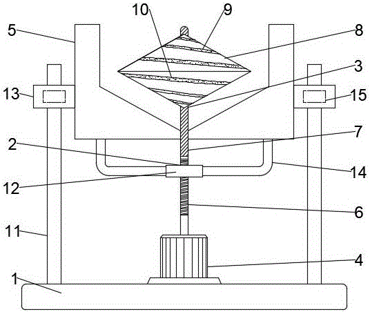 纳米新材料混合搅拌装置的制作方法