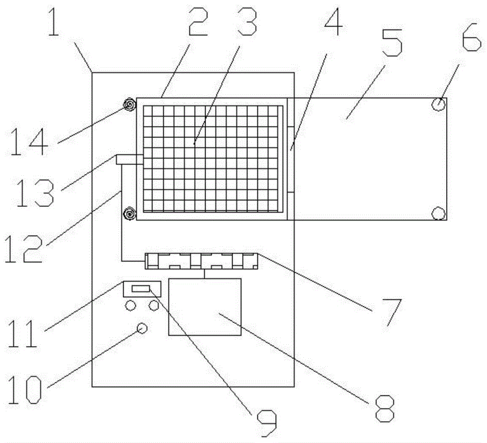 一种防火电子防盗门的制作方法