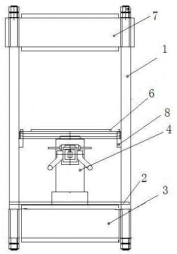 一种用于泵体压注模具的压机的制作方法