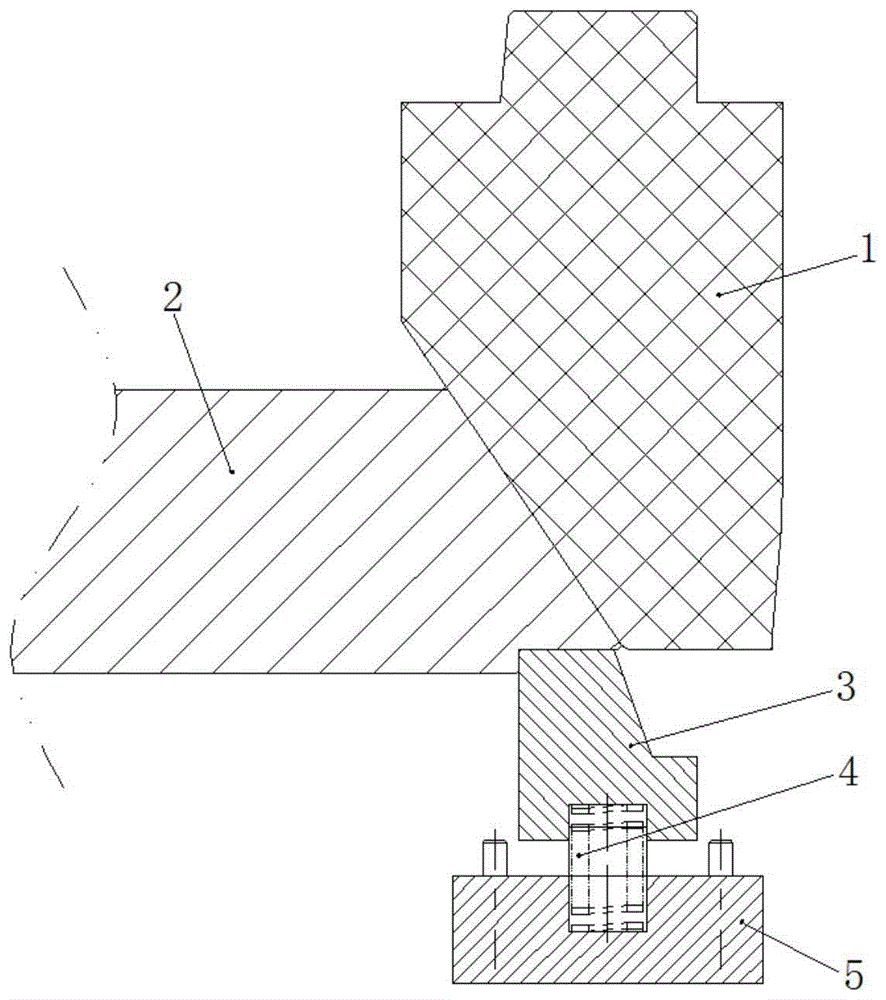 一种双色注塑模滑块抽芯止动机构的制作方法