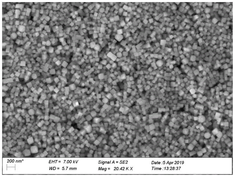 一种纳米立方体双金属硒化物材料的制备方法及其应用与流程