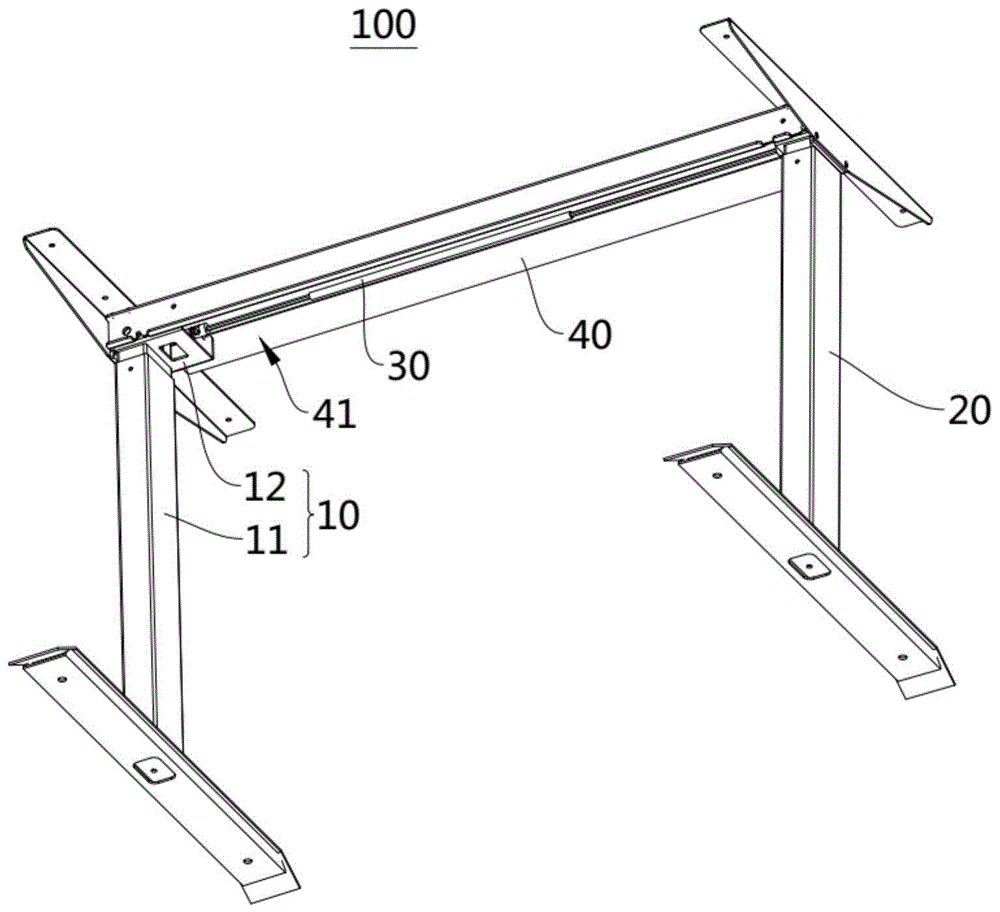 升降折叠结构及升降折叠桌的制作方法