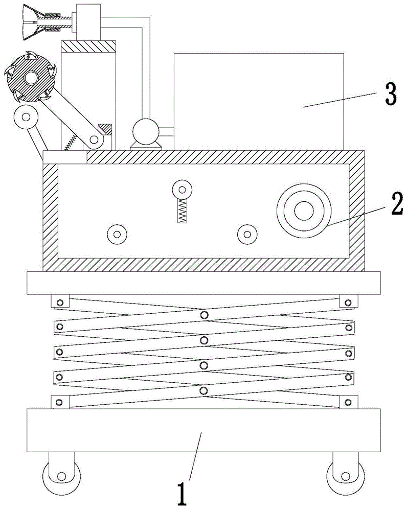 一种建筑用外墙保温层铺设装置的制作方法