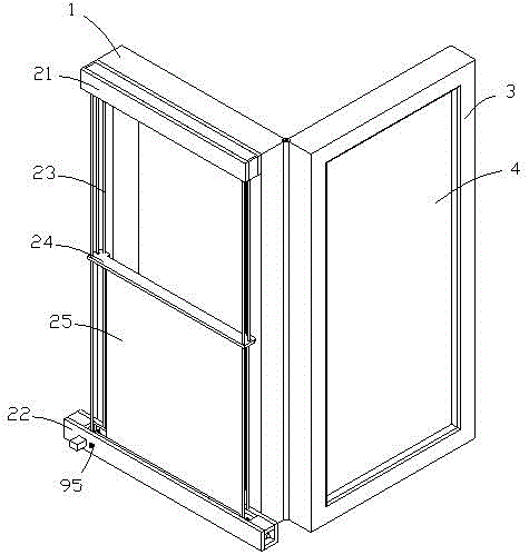 一种基于人居环境和建筑设计的防护窗的制作方法