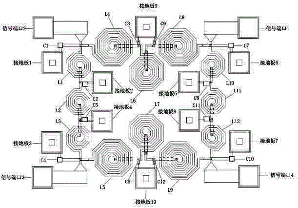 薄膜集成技术的小型化宽带耦合器的制作方法