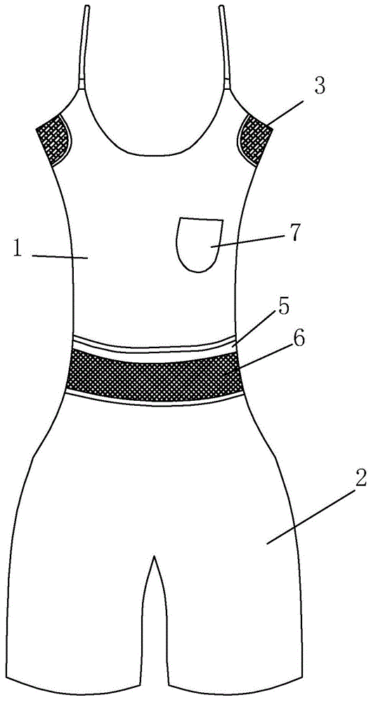 一种多功能舒适型连体衣的制作方法