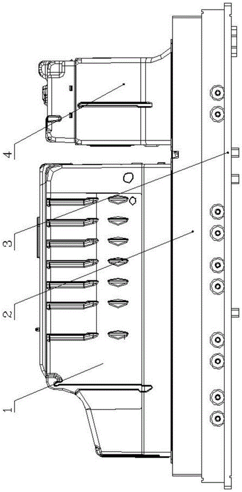 一种用于连体冰箱内胆真空成型模具的主体平移机构的制作方法