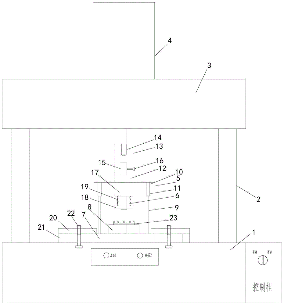 一种手动液压机装置的制作方法