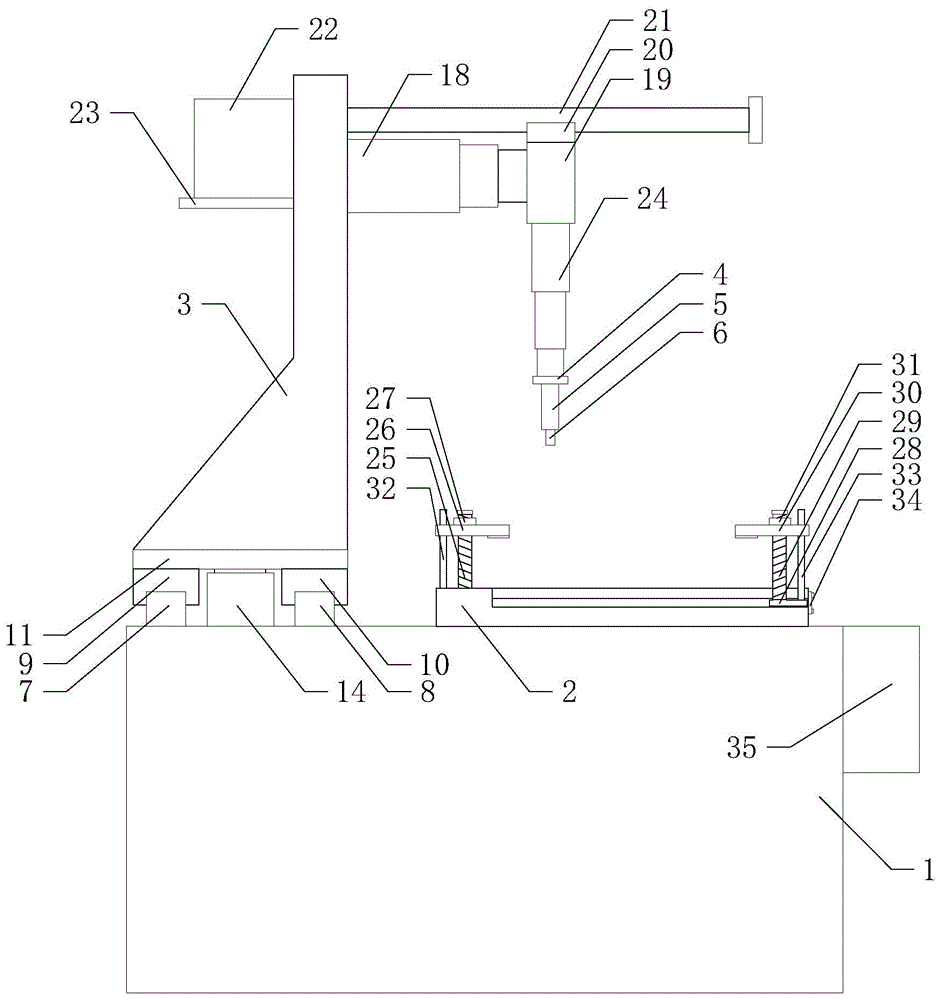 一种钢管座椅加工用的氩弧焊机的制作方法