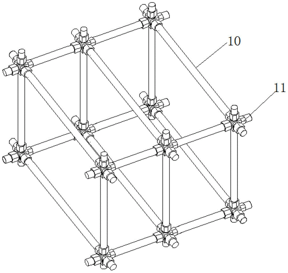 一种建筑施工用安全防护架的制作方法