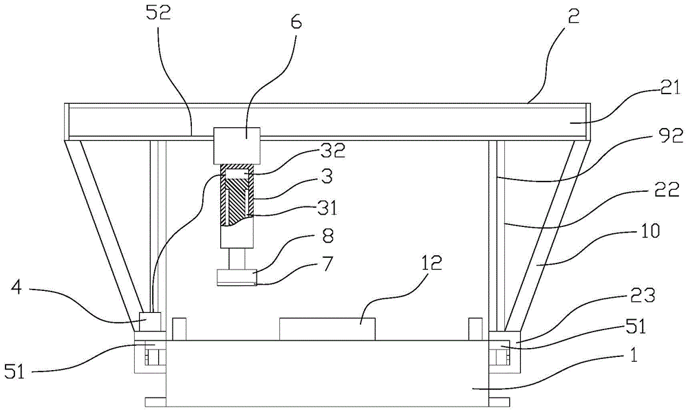 预制镂空板加工用内模件的脱模装置的制作方法