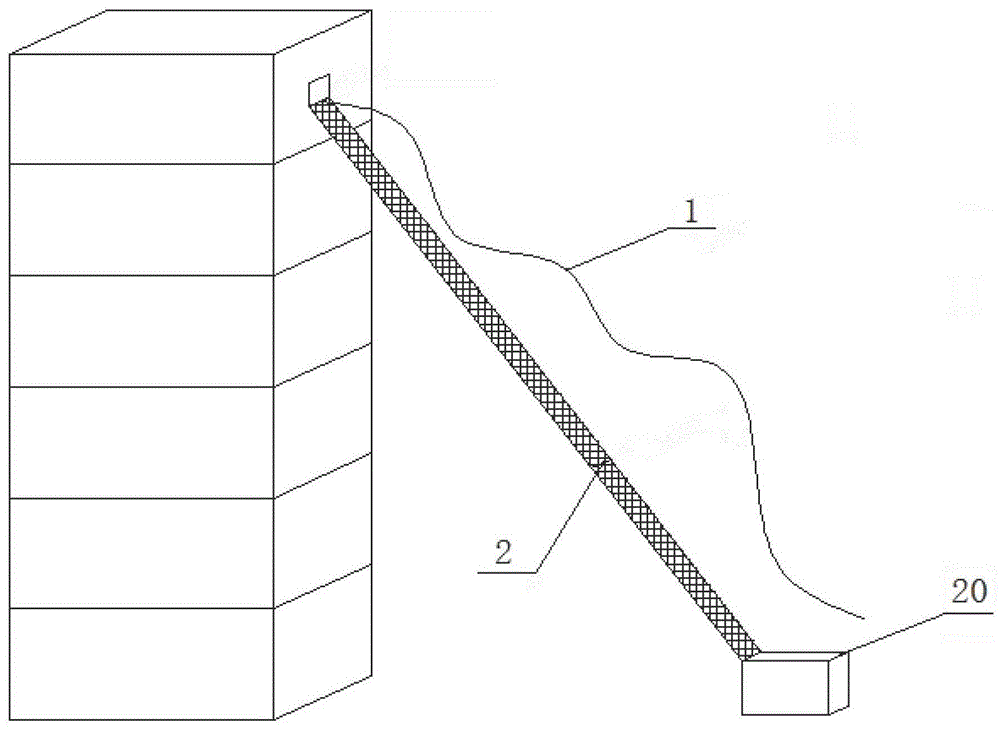 低层建筑火灾应急逃生组合装置的制作方法