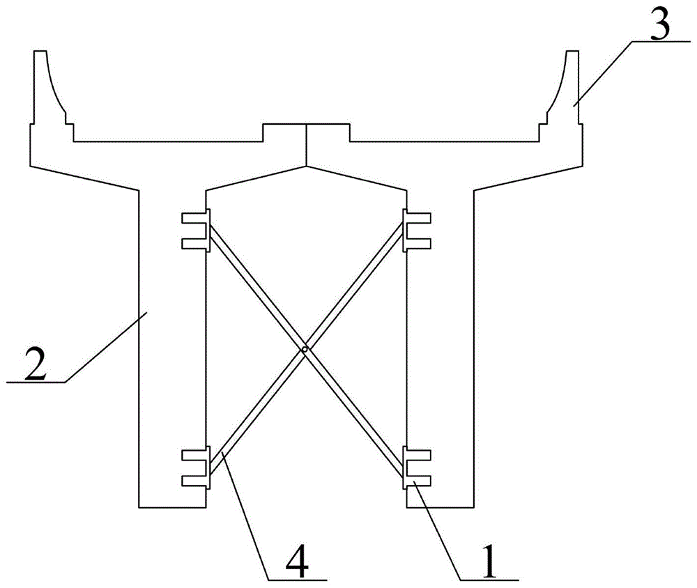 一种桥梁用T型支架的制作方法