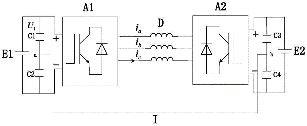 一种共中线拓扑开绕组异步电机驱动控制方法与流程