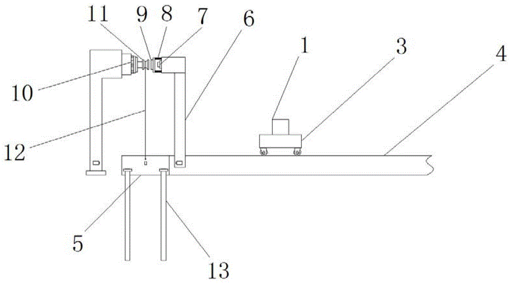 一种低静空欧式起重小车的制作方法