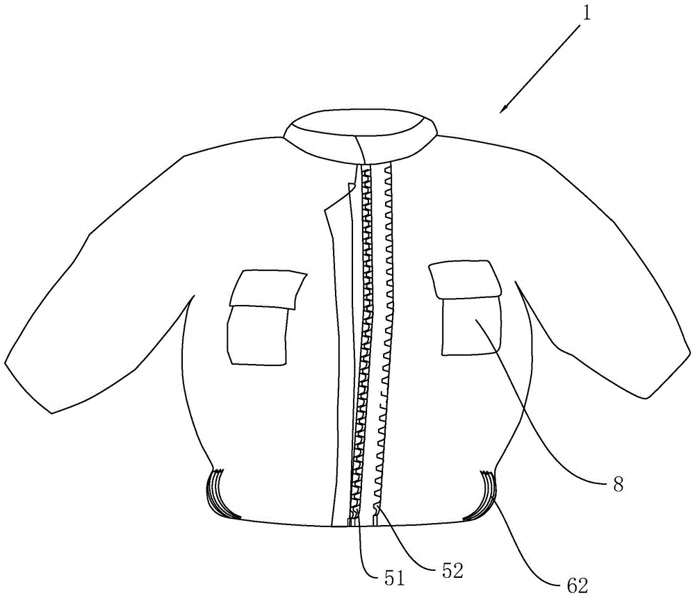 一种透气散热服的制作方法