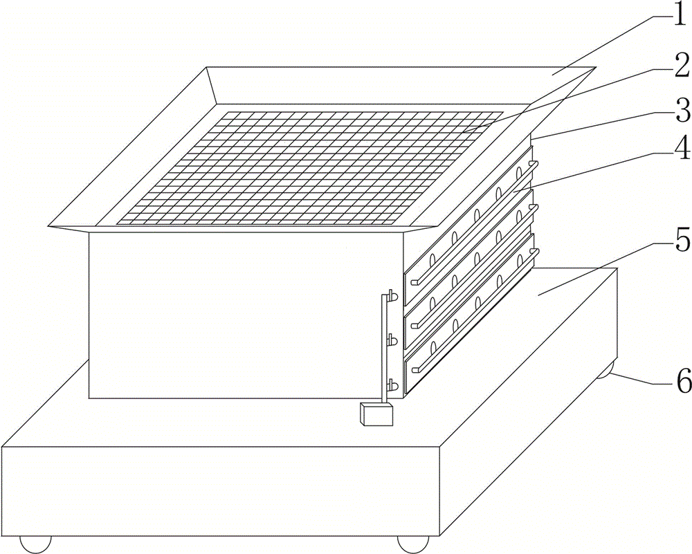 一种去除铅粉中铁杂质的装置的制作方法