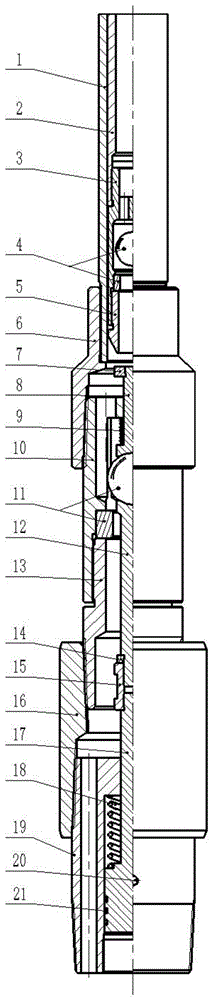 一种抽油泵过桥施压坐封封隔器装置及应用方法与流程