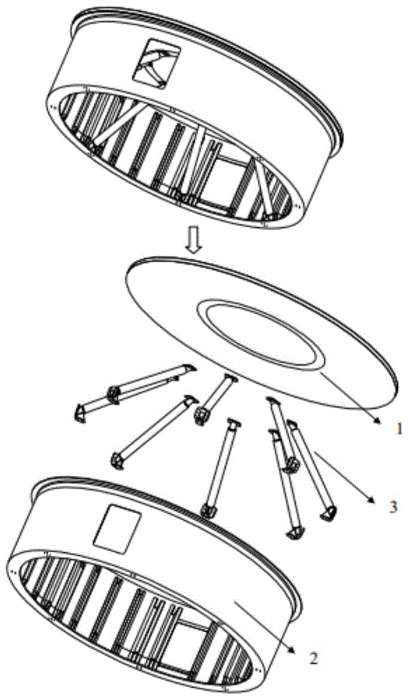 一种通用化卫星适配器结构的制作方法