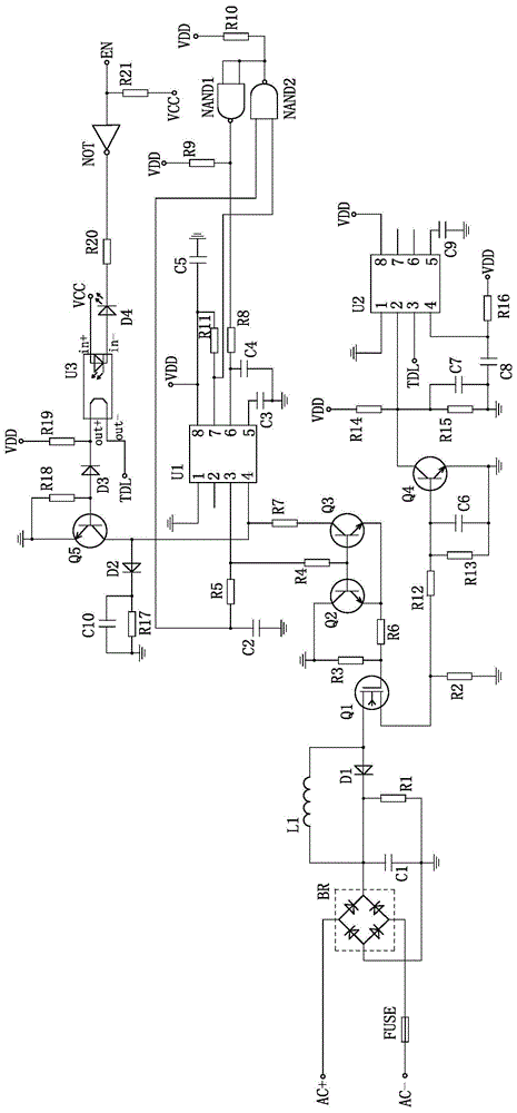 可控硅拉弧焊机的驱动电路的制作方法