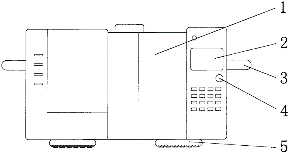 一种新型气相质谱联用仪的制作方法