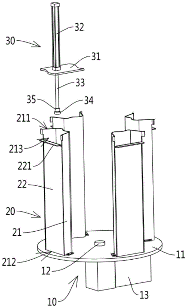异型铝箔盒自动堆垛装置的制作方法