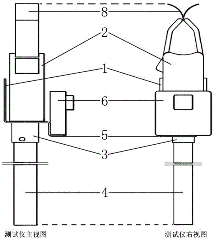 架空导线电流测试仪的制作方法