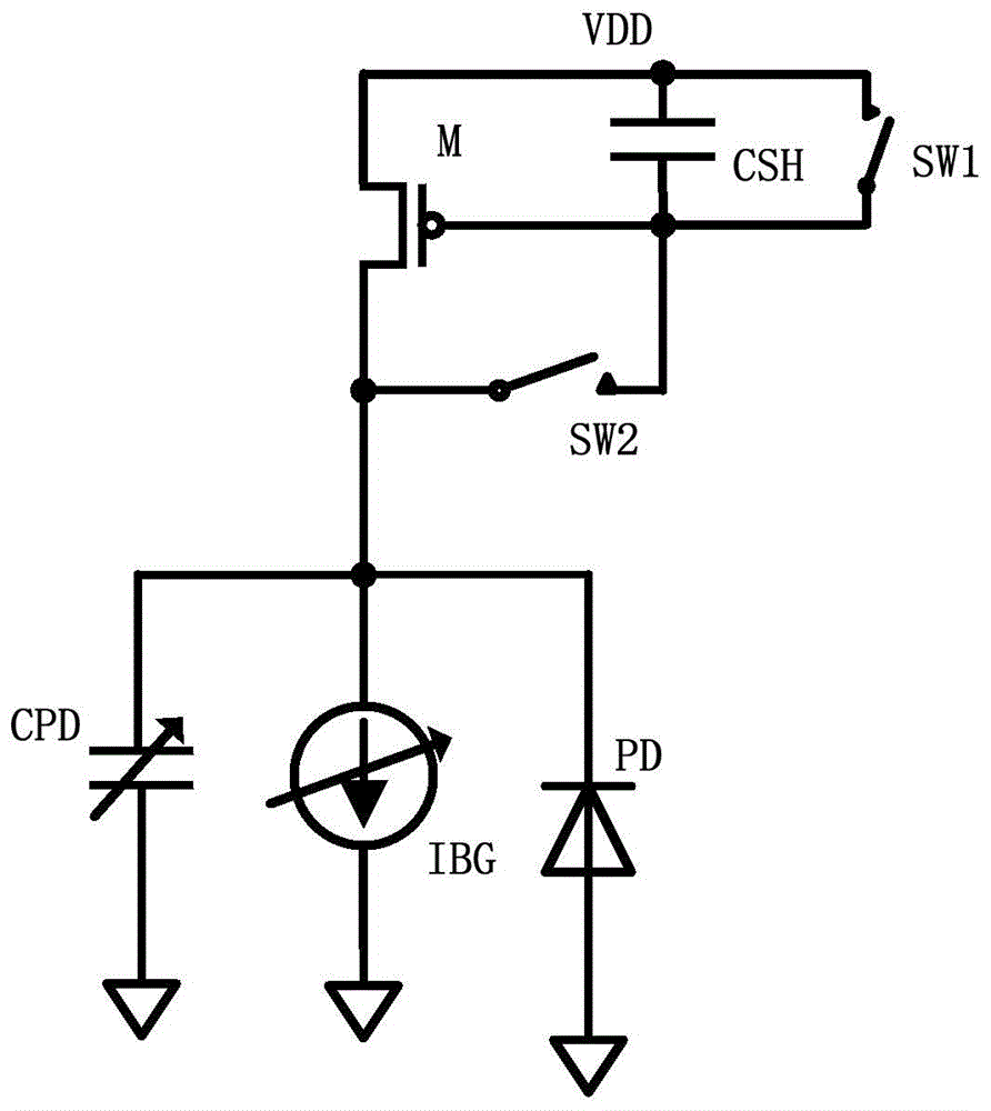 一种电流采样保持电路及传感器的制作方法