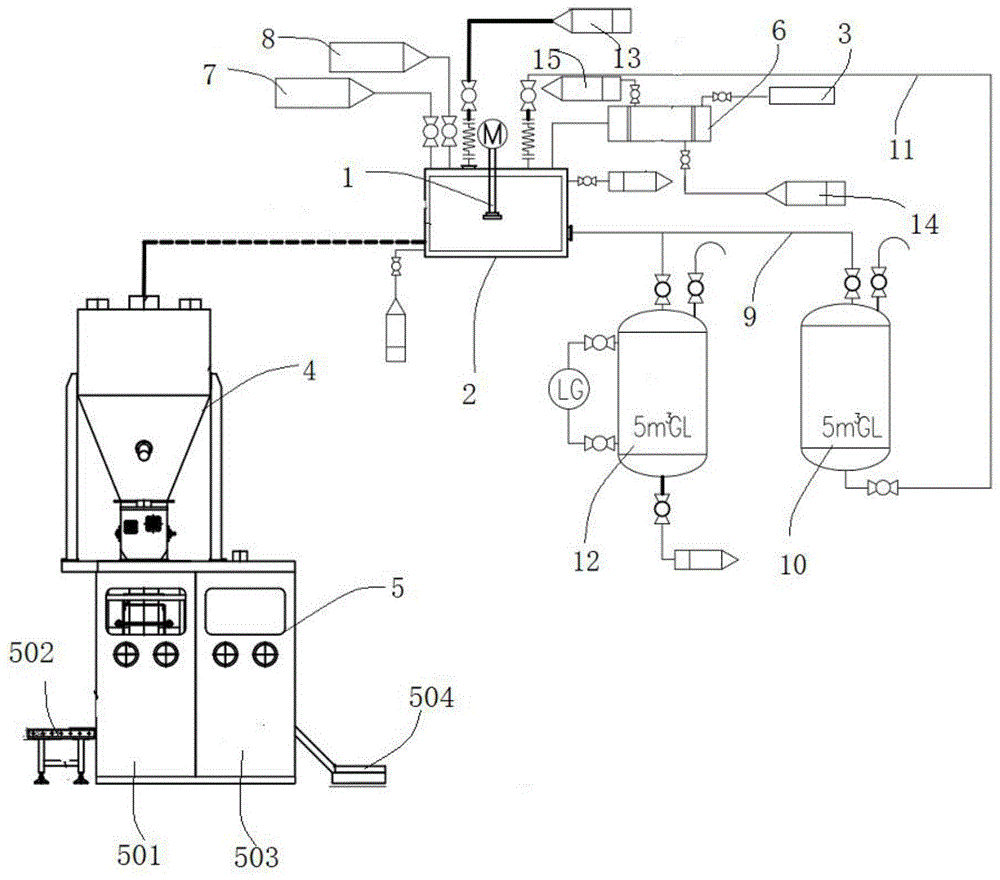 一种氟啶胺的生产装置的制作方法