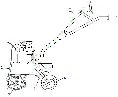 一种现代农业耕作用的松土机的制作方法