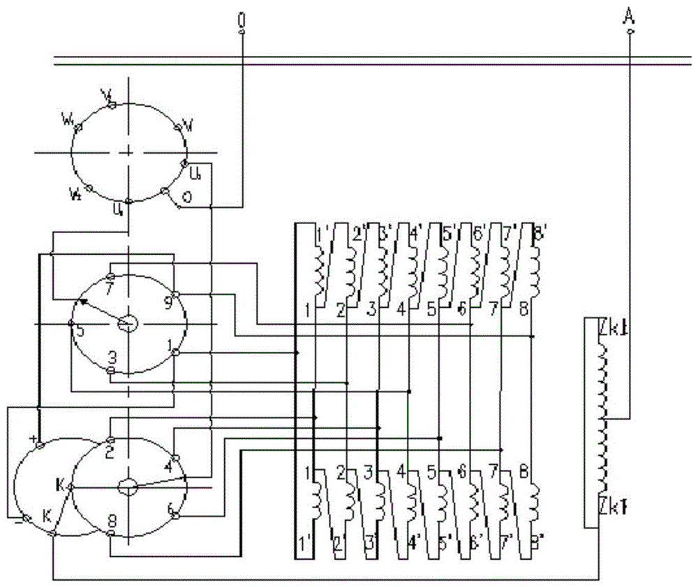 330KV高调线圈出头结构的制作方法