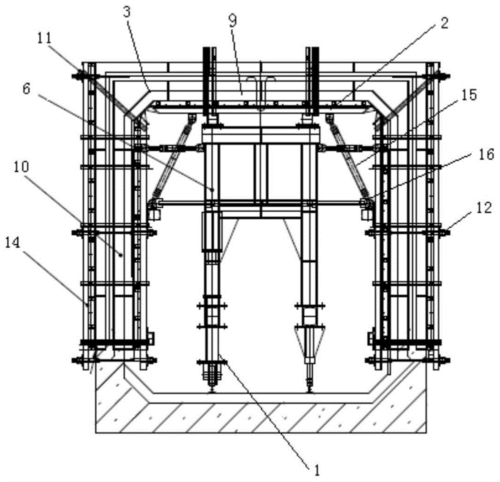 一种综合管廊建筑施工用管廊台车的制作方法