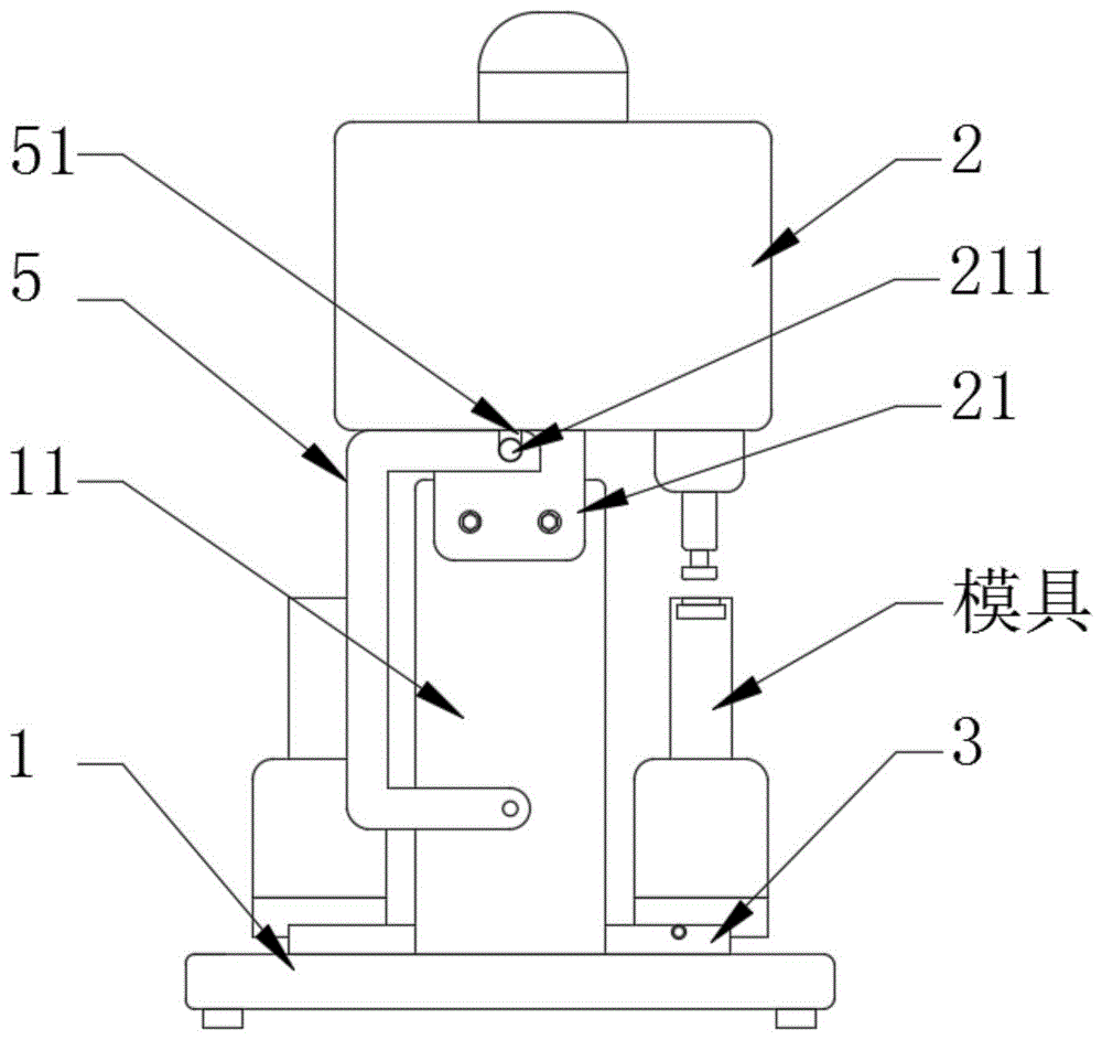 一种线速端子组装用静音端子机的制作方法