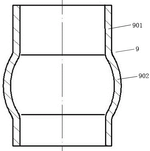 一种球形管件成型模具组件的制作方法