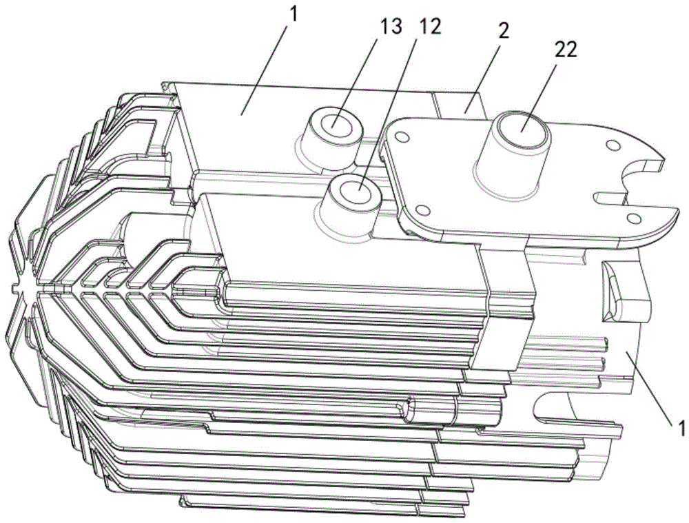 一种驻车加热器缸体结构及驻车加热器的制作方法