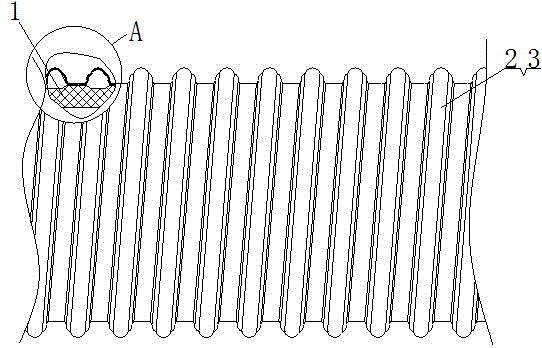一种增强型聚乙烯螺旋波纹管的制作方法