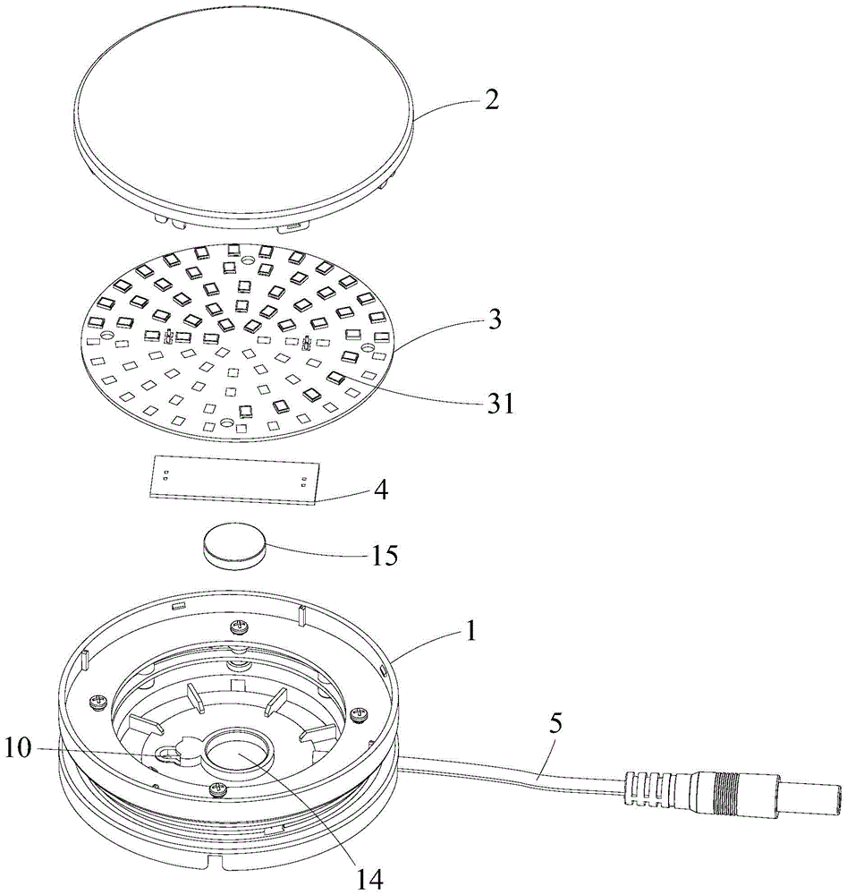 一种触摸灯及组合式灯具的制作方法