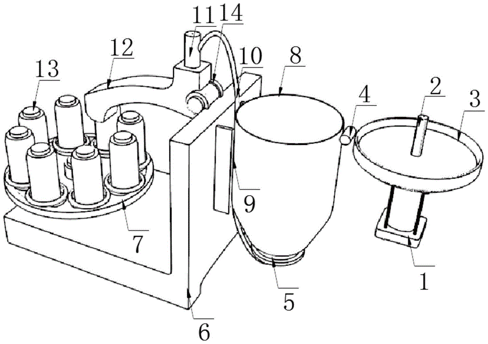 一种脐橙果酱自动灌装机的制作方法